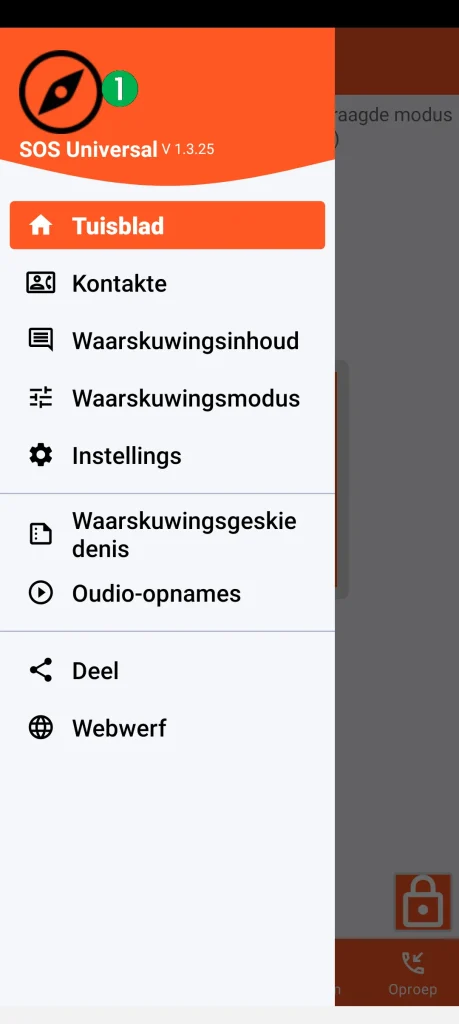 SOS Universal - hoofkieslys