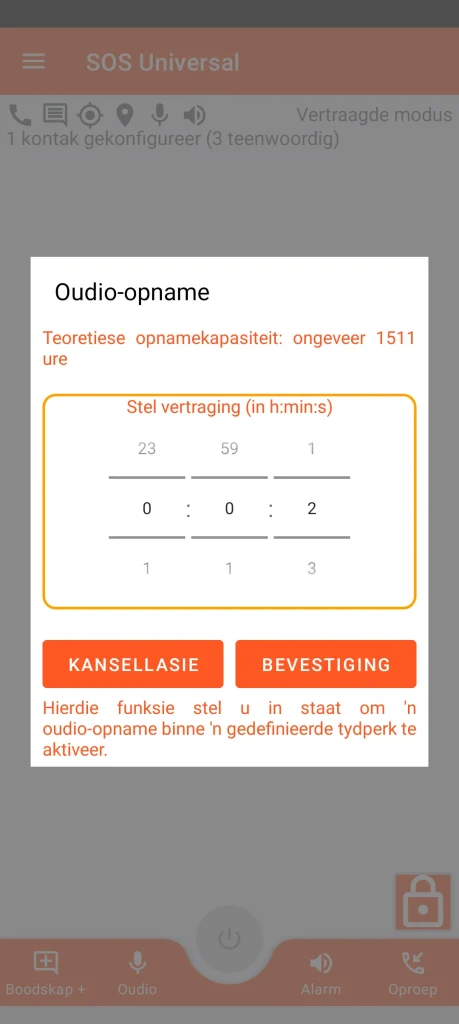 SOS Universal - oudio-opname