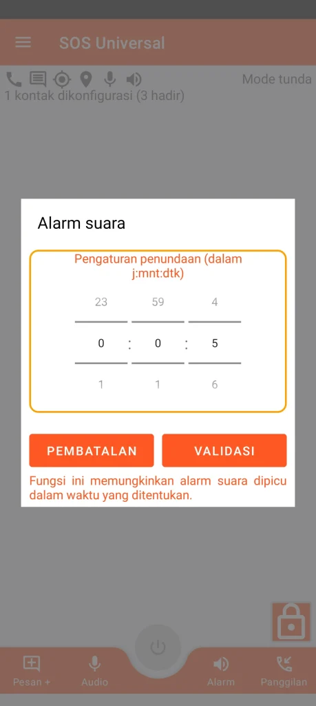 SOS Universal - alarm suara