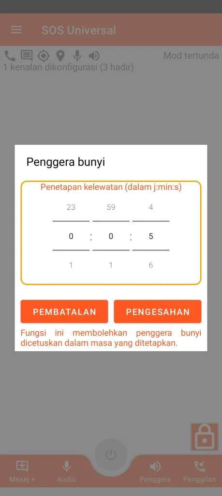 SOS Universal - penggera bunyi