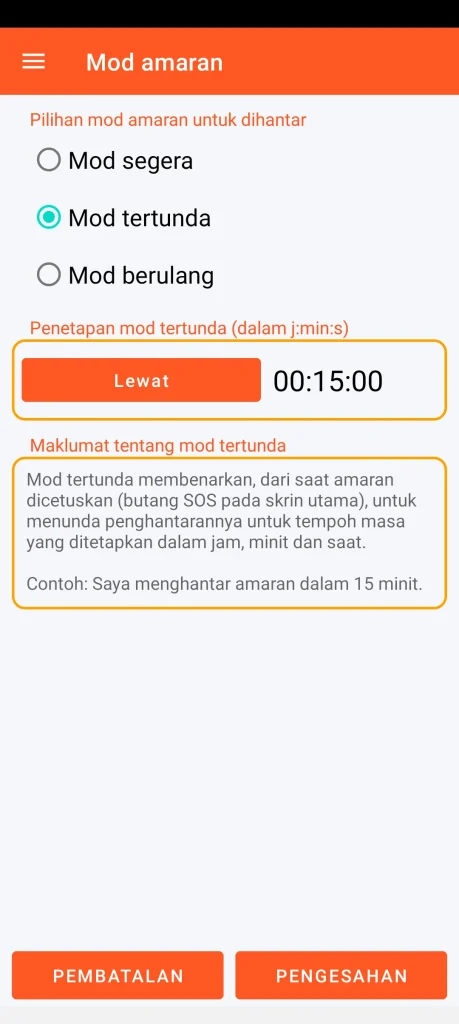 SOS Universal - mod tertunda