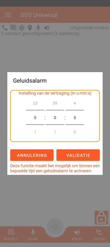 SOS Universal - geluidsalarm