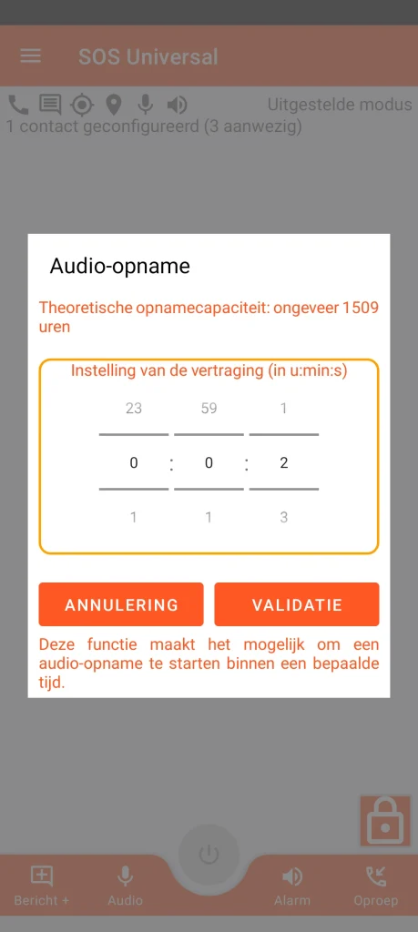 SOS Universal - audio-opname