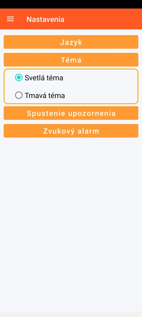 SOS Universal – nastavenie vizuálnej témy