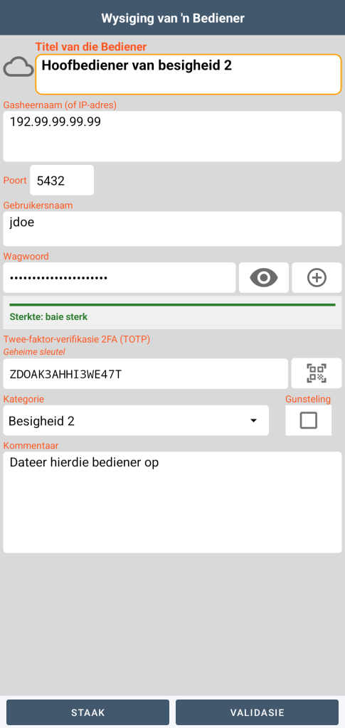 Bediener