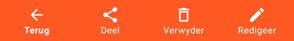 LocalSafeBox - Boonste deel van 'n kaart