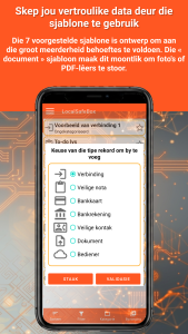 Voorstelling van LocalSafeBox - Skep u vertroulike data deur sjablone te gebruik