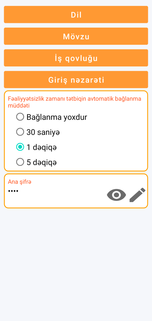 LocalSafeBox - Girişə nəzarətin idarə edilməsi