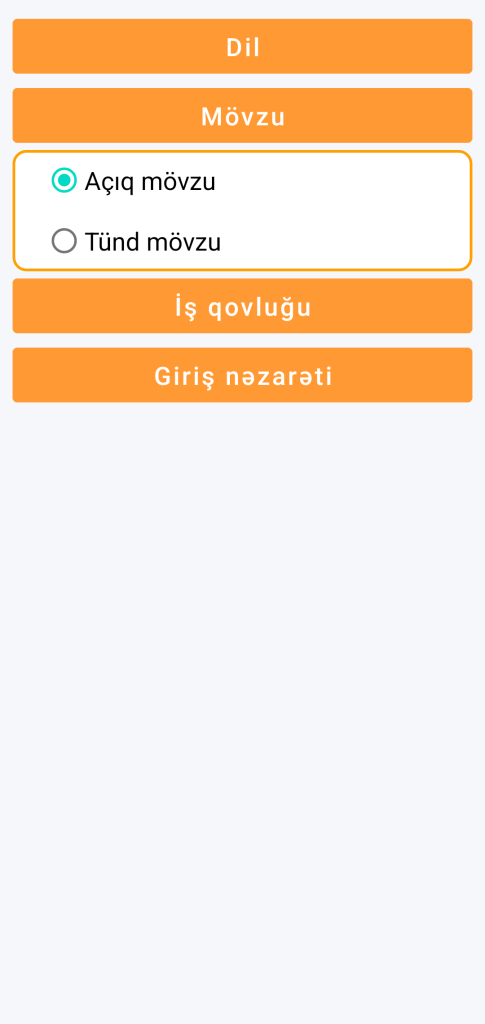 LocalSafeBox - Mövzu seçimi