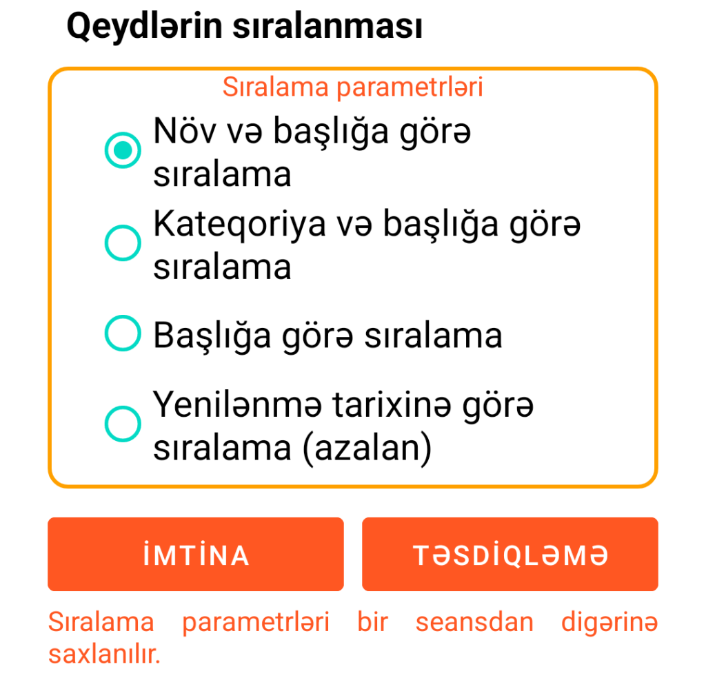 LocalSafeBox - Yazıların tərəfiyyatı