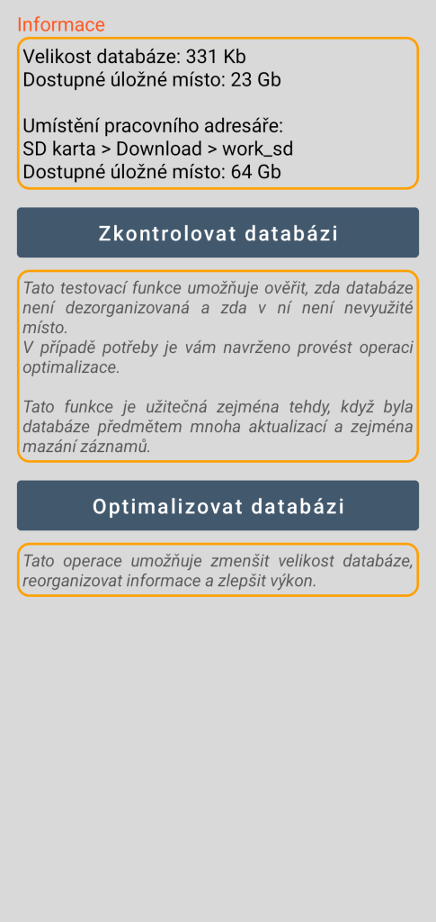 LocalSafeBox - Správa údržby
