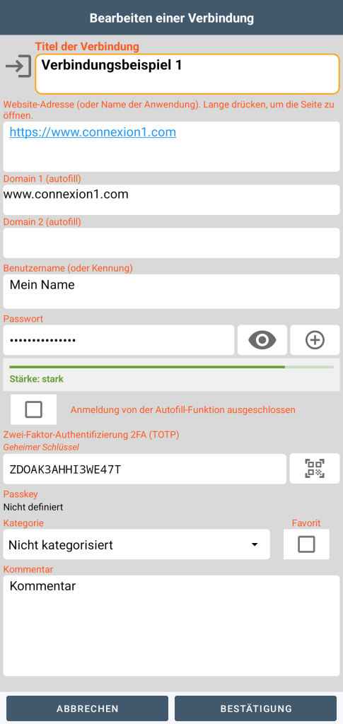 Verbindung