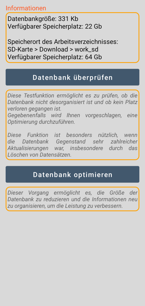 LocalSafeBox - Verwaltung der Wartung