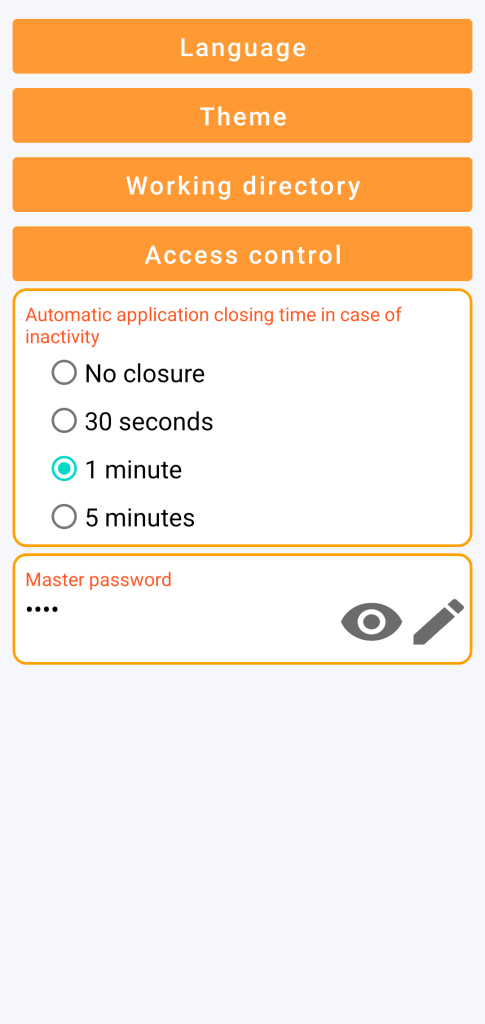 LocalSafeBox - Access control management