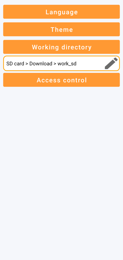 LocalSafeBox - Working directory management