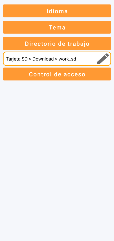 LocalSafeBox - Gestión del directorio de trabajo