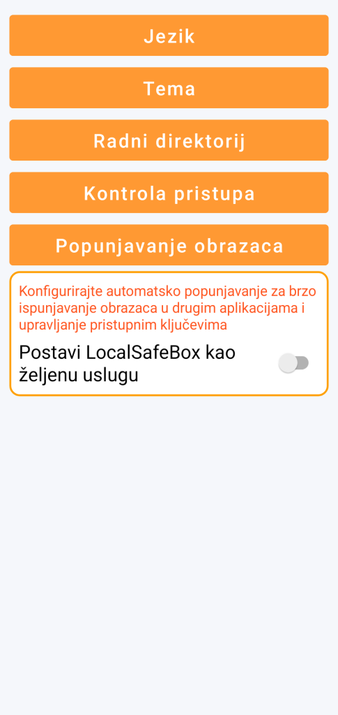 Automatsko popunjavanje (autofill)