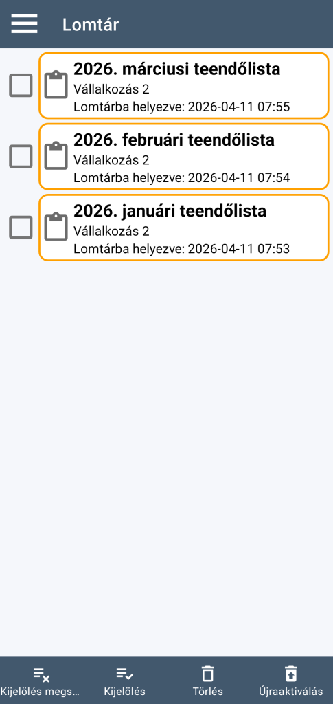 LocalSafeBox - Kuka kezelése