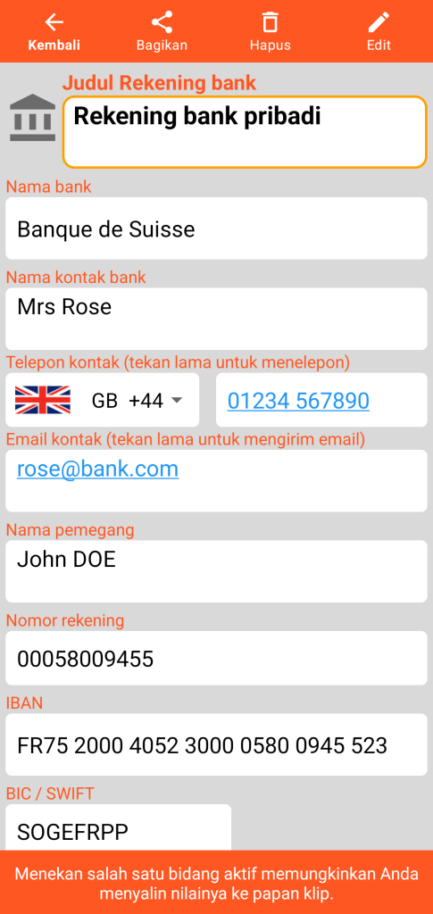 LocalSafeBox - Konsultasi Akun bank