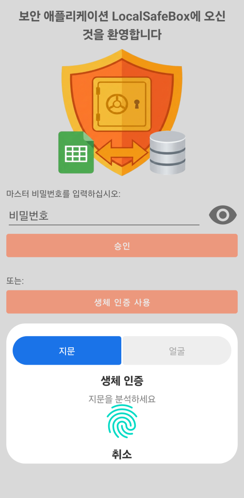 LocalSafeBox - 평시 컴퓨터 인증