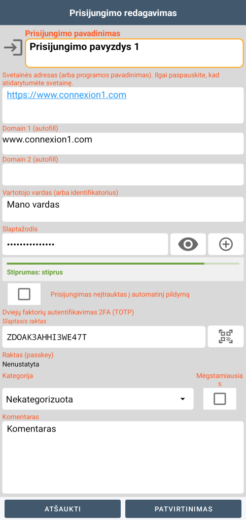 prisijungimas