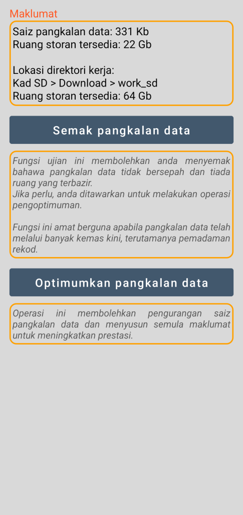 LocalSafeBox - Pengurusan penyelenggaraan