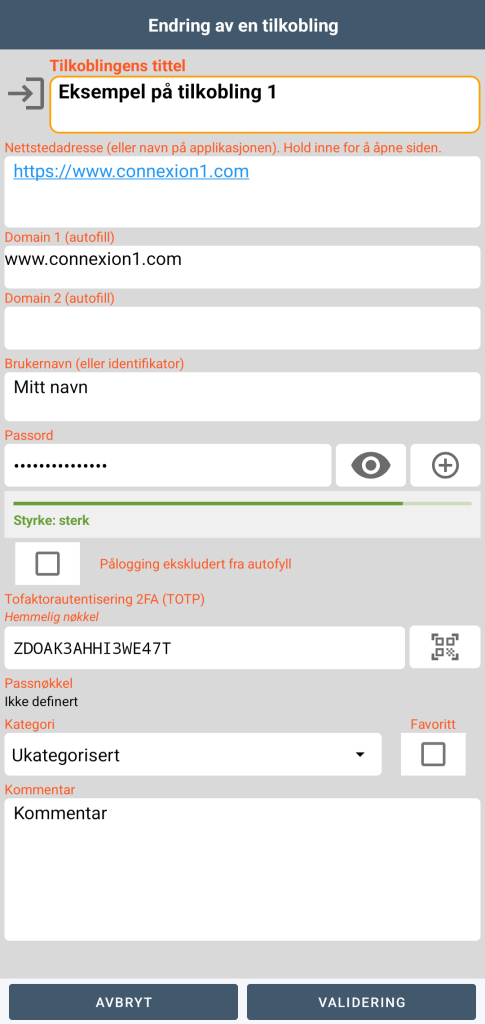 Tilkobling