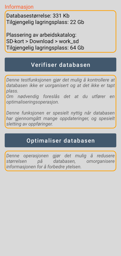 LocalSafeBox - Administrasjon av vedlikehold