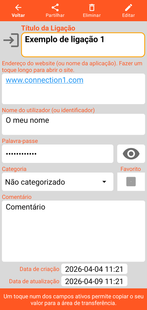 LocalSafeBox - Consulta de uma Ligação
