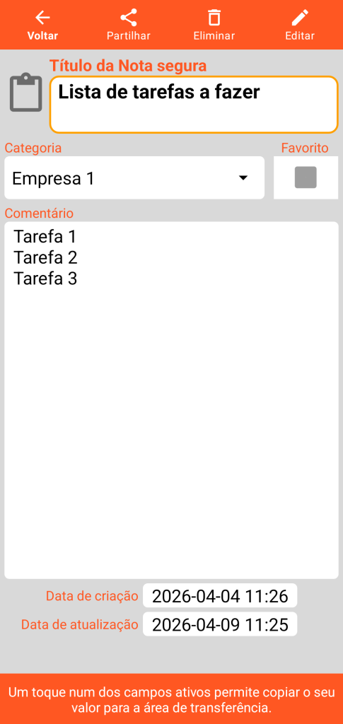 LocalSafeBox - Consulta de uma Nota segura
