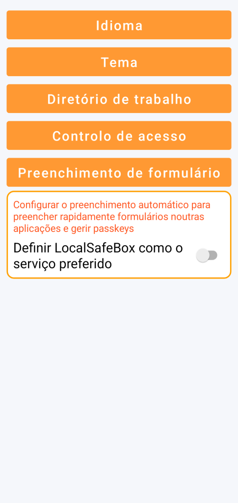 Preenchimento automático (autofill)