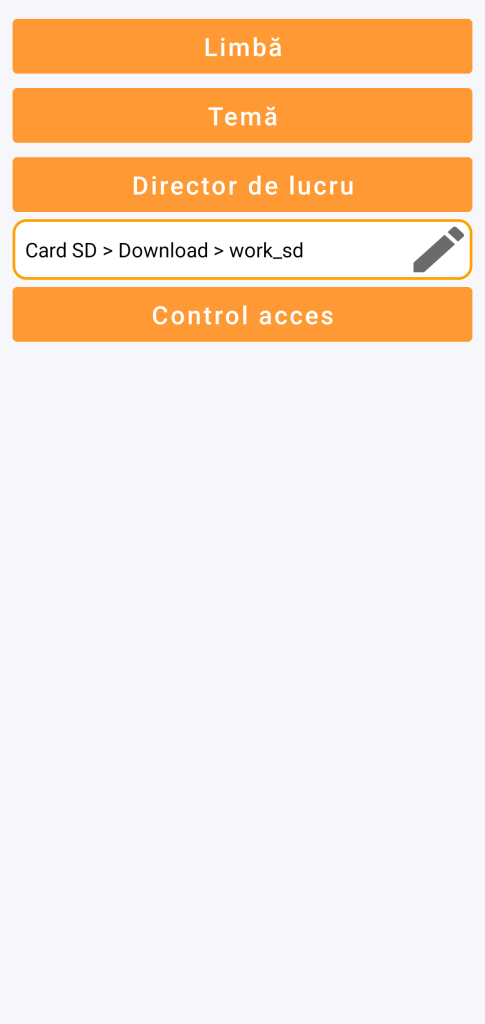 LocalSafeBox - Gestionarea directorului de lucru