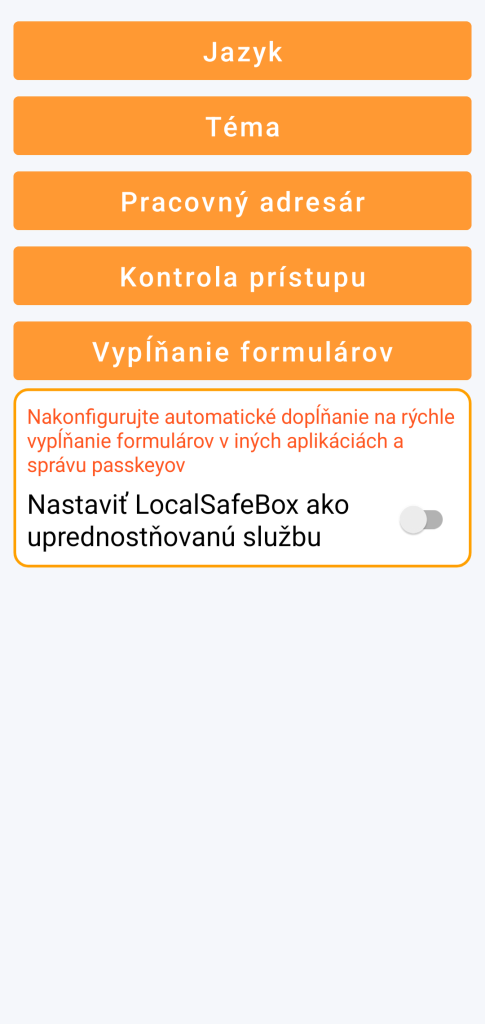 Automatické dopĺňanie (autofill)