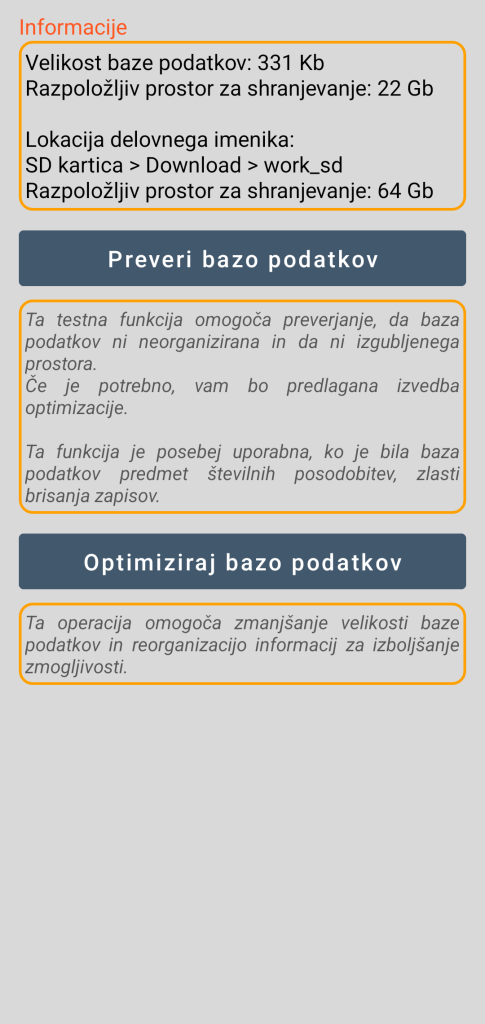 LocalSafeBox - Upravljanje vzdrževanja