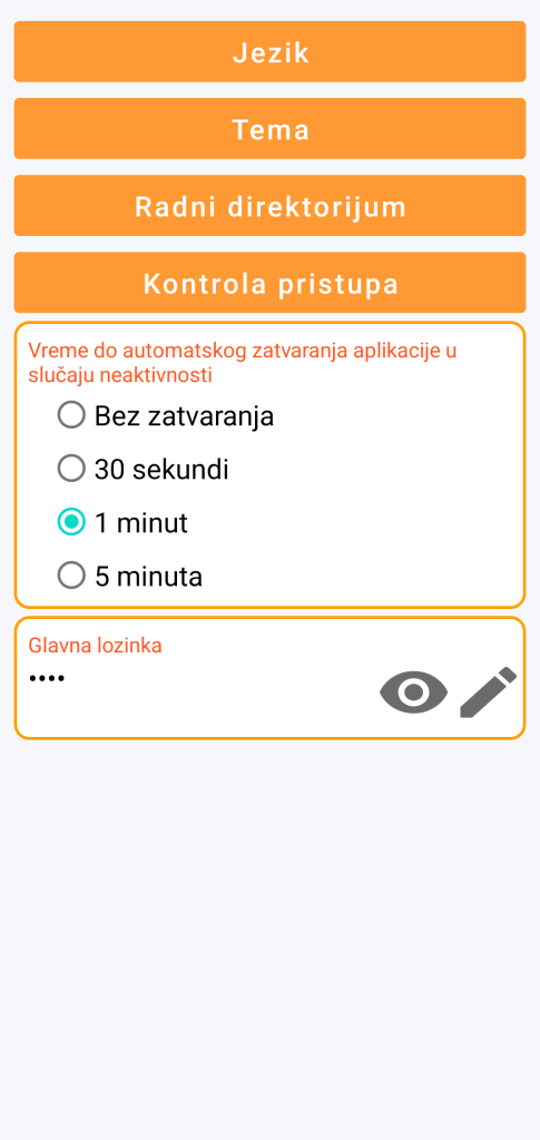LocalSafeBox - Upravljanje kontrolom pristupa