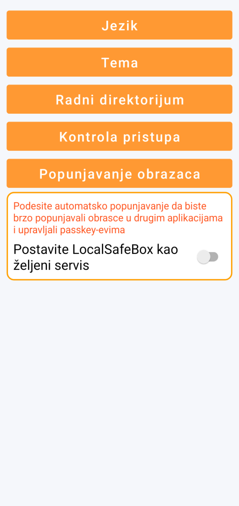 Automatsko popunjavanje (autofill)