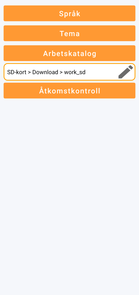 LocalSafeBox - Hantering av arbetskatalog