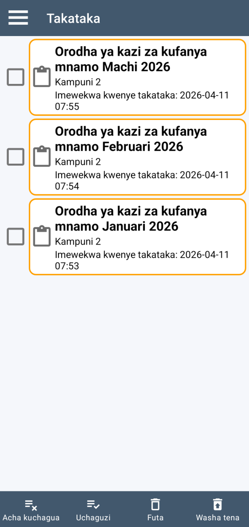 LocalSafeBox - Usimamizi wa Pipa la taka