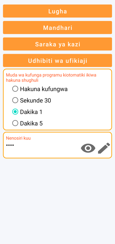 LocalSafeBox - Usimamizi wa udhibiti wa ufikiaji