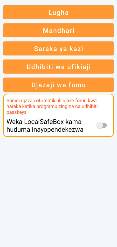 Ujazaji otomatiki (autofill)