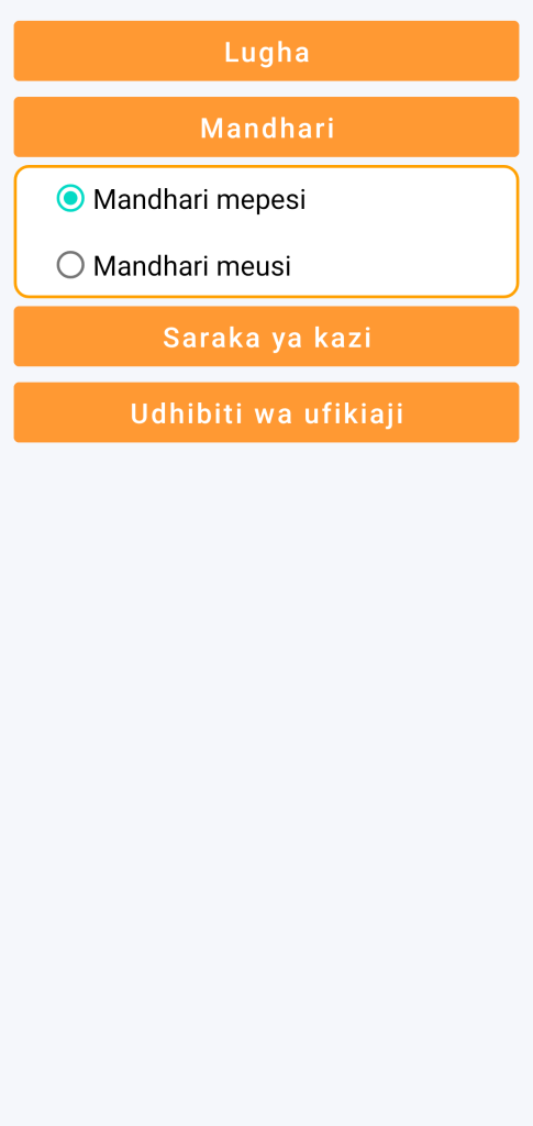 LocalSafeBox - Uchaguzi wa mandhari