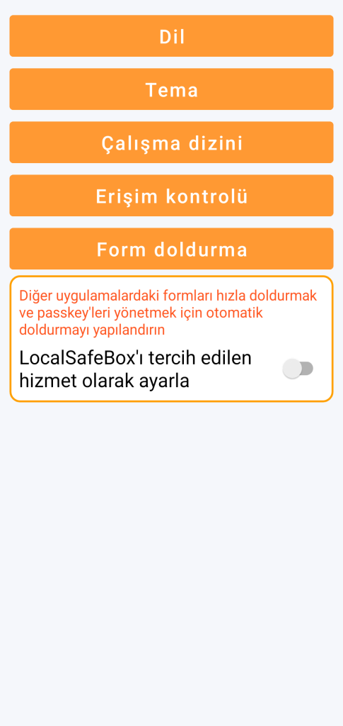 Otomatik doldurma (autofill)