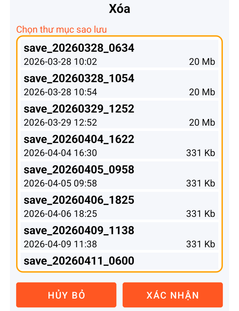 LocalSafeBox - Quản lý thư mục sao lưu cần xóa