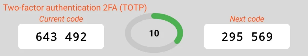 Two-factor authentication
