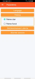 SOS Universal - paramétrage du thème