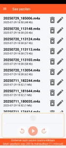 SOS Universal - səs yazılarının idarə edilməsi