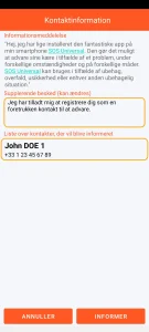 SOS Universal - kontaktinformation