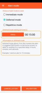 SOS Universal - deferred mode