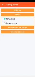 SOS Universal - configuración del tema visual