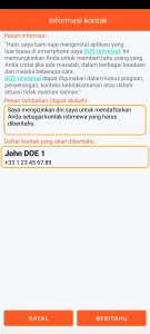 SOS Universal - informasi kontak